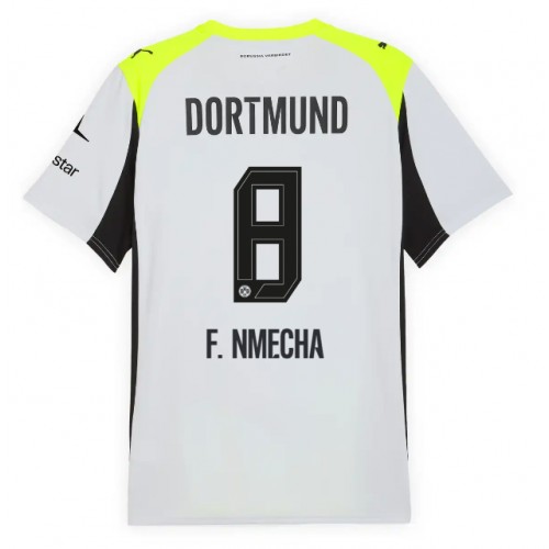 Borussia Dortmund Felix Nmecha #8 Bortatröja 2025-26 Kortärmad